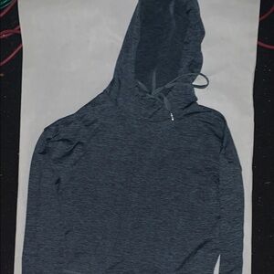Woman’s Gray Hoodie Sweater